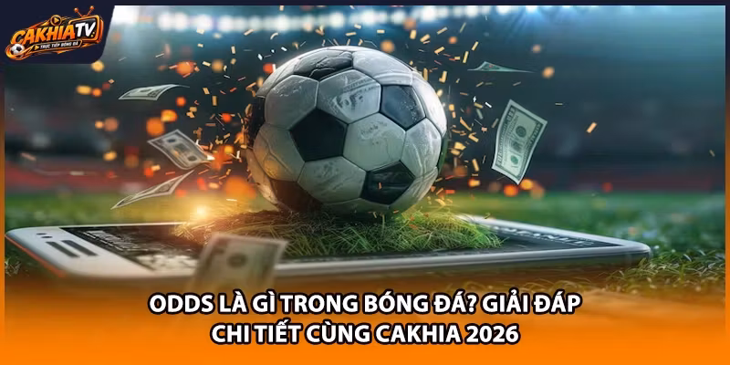 Odds Là Gì Trong Bóng Đá? Giải Đáp Chi Tiết Cùng Cakhia 2026